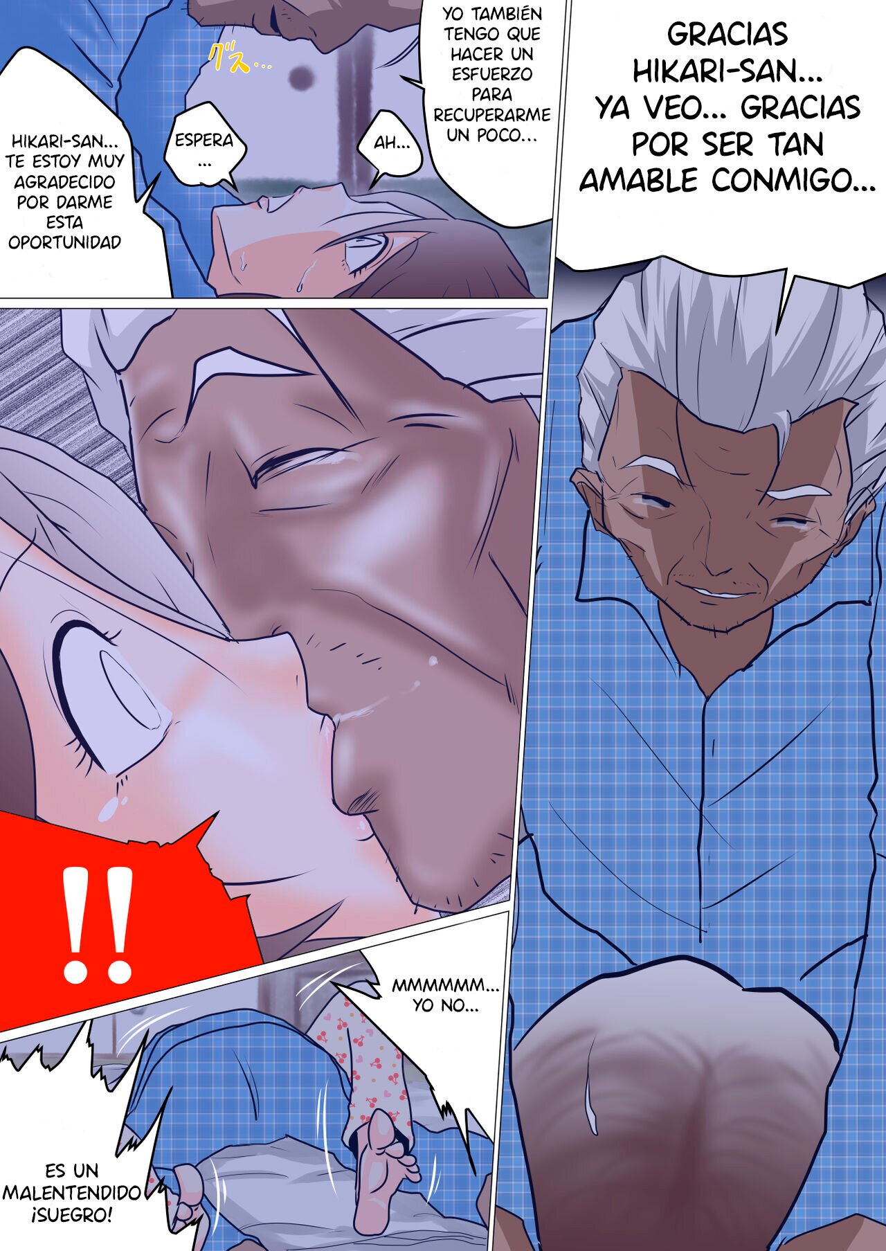 Natsu No Otou-san ~Zenpen~ | Verano Con Mi Suegro ~Primera Parte~ page 12 full