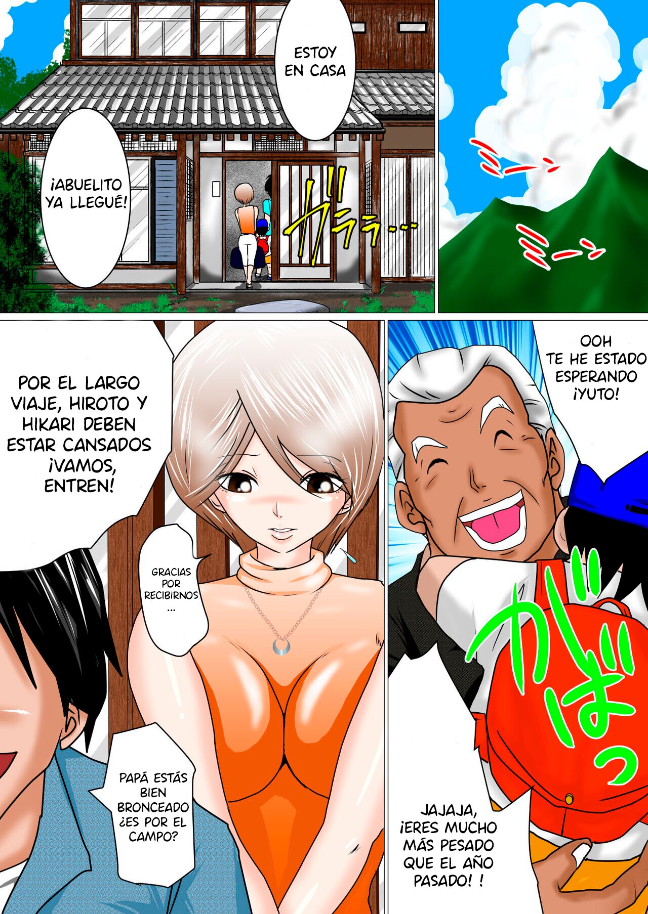 Natsu No Otou-san ~Zenpen~ | Verano Con Mi Suegro ~Primera Parte~ page 2 full