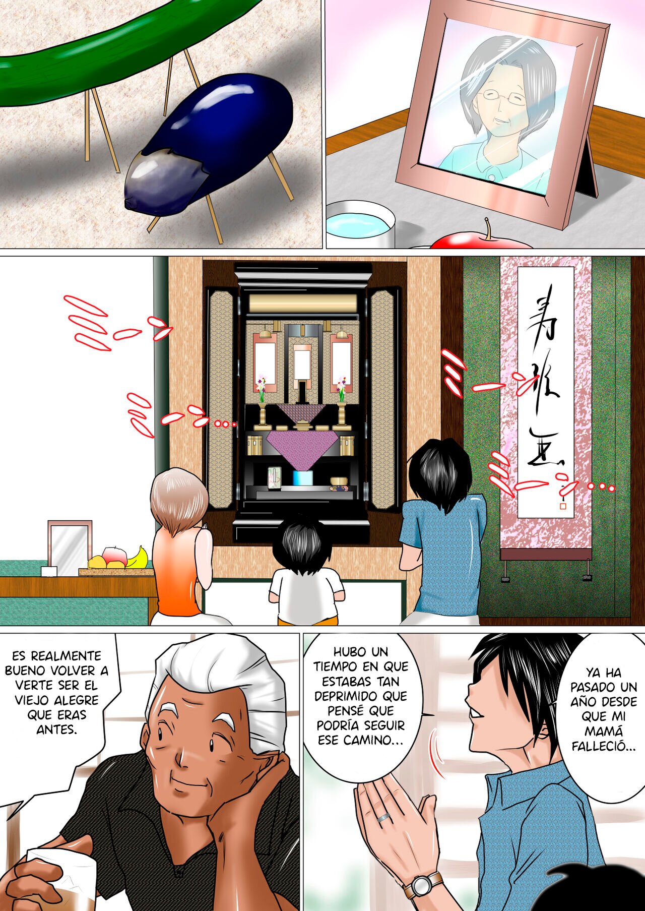Natsu No Otou-san ~Zenpen~ | Verano Con Mi Suegro ~Primera Parte~ page 3 full