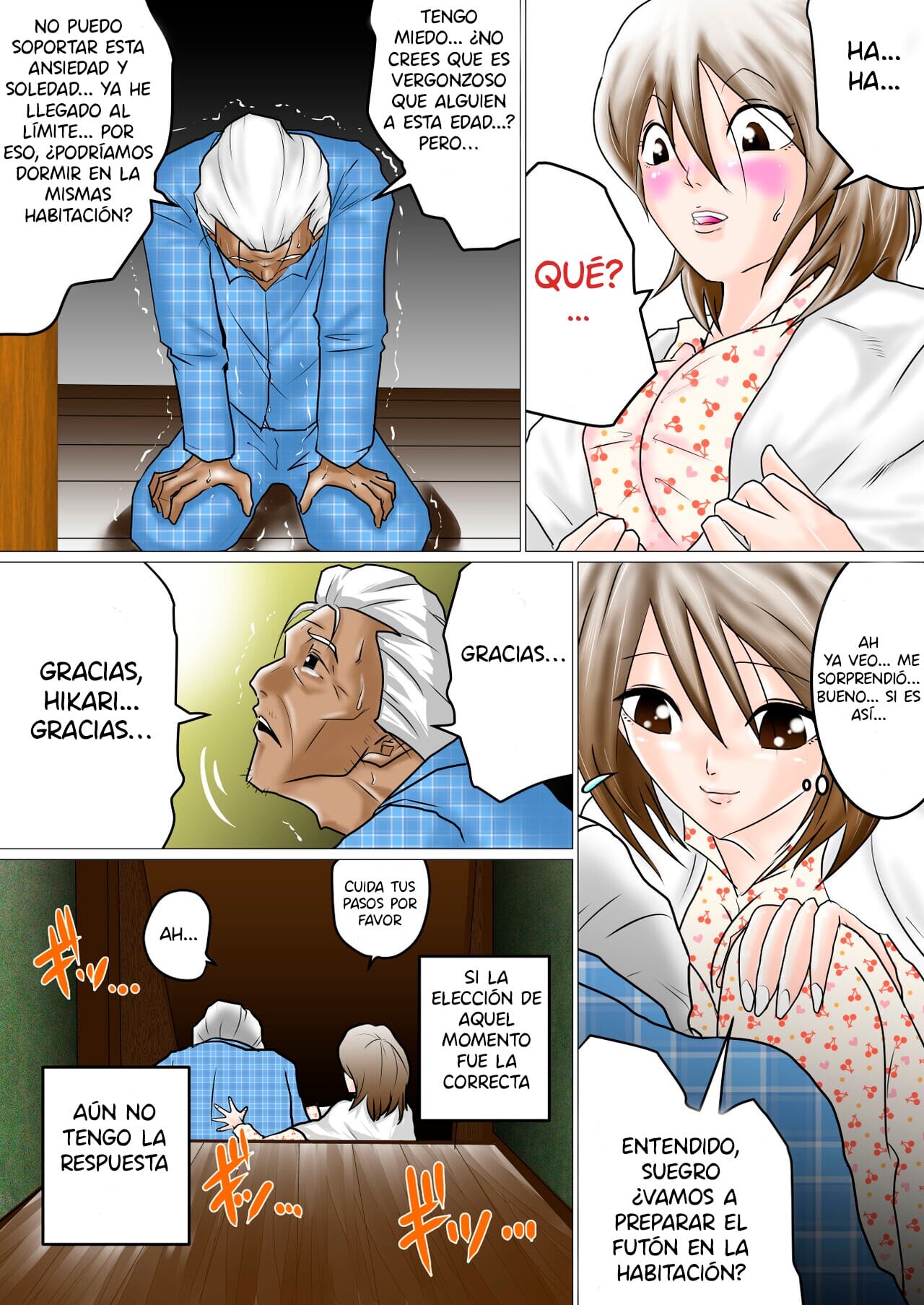 Natsu No Otou-san ~Zenpen~ | Verano Con Mi Suegro ~Primera Parte~ page 9 full