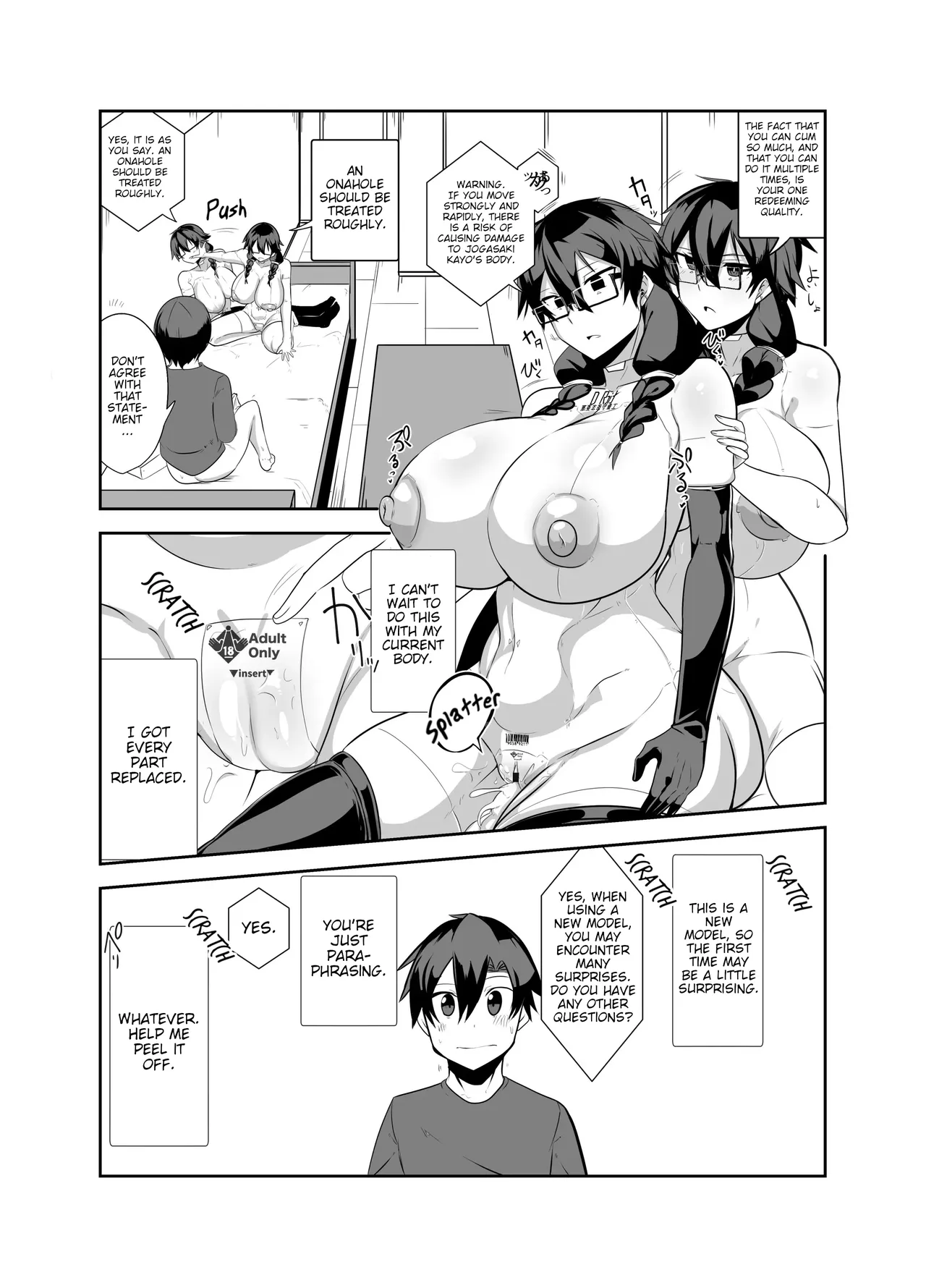 Android no Osananajimi Tachi to Chitsu Onahoecchi Suru Hanashi | A Story About Having Pussy-Onahole Sex With Android Childhood Friends page 11 full
