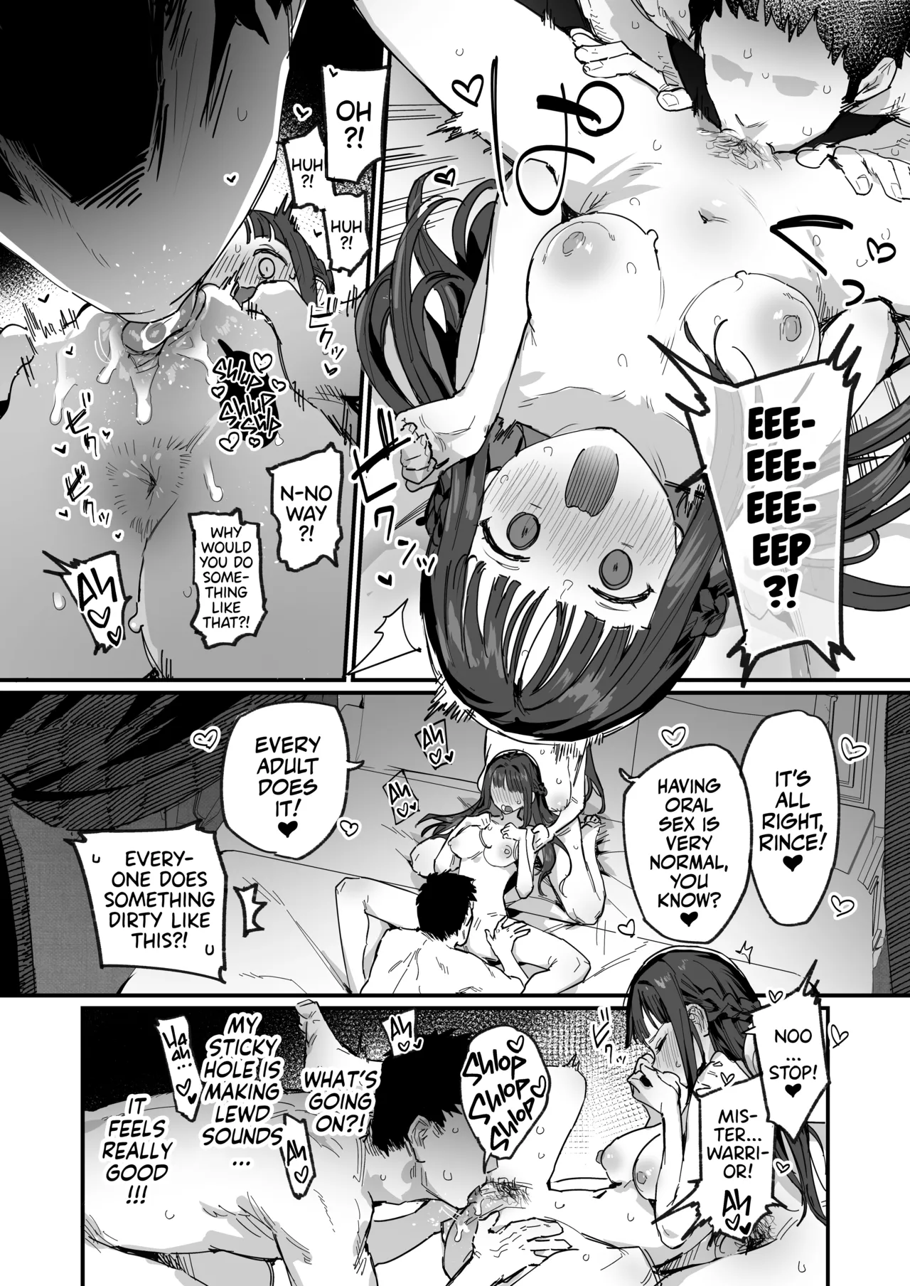 Yuusha to Hime to Okaa-sama!? | Princess & Queen Double Whopper?! + Omake page 12 full