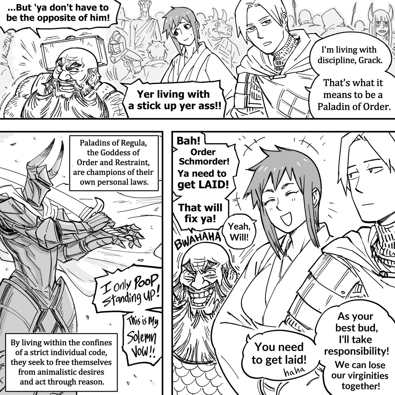 My Dark Elf Stepsister Won't Leave Me Alone | ch.1-2 page 11 full
