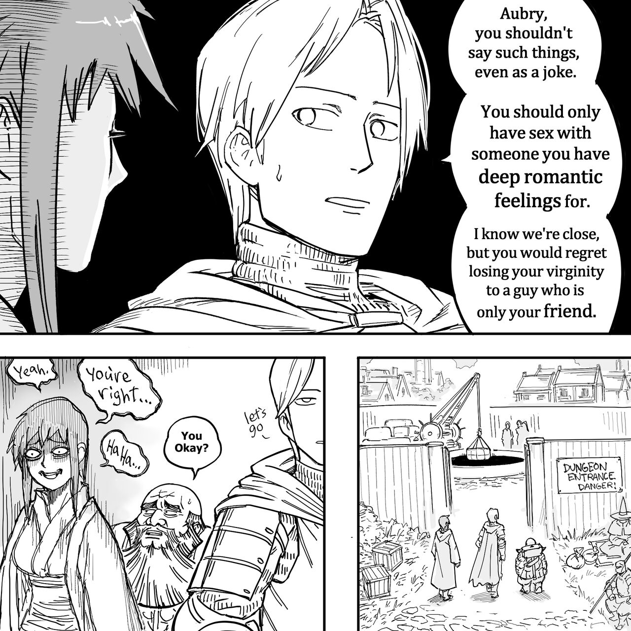 My Dark Elf Stepsister Won't Leave Me Alone | ch.1-2 page 12 full