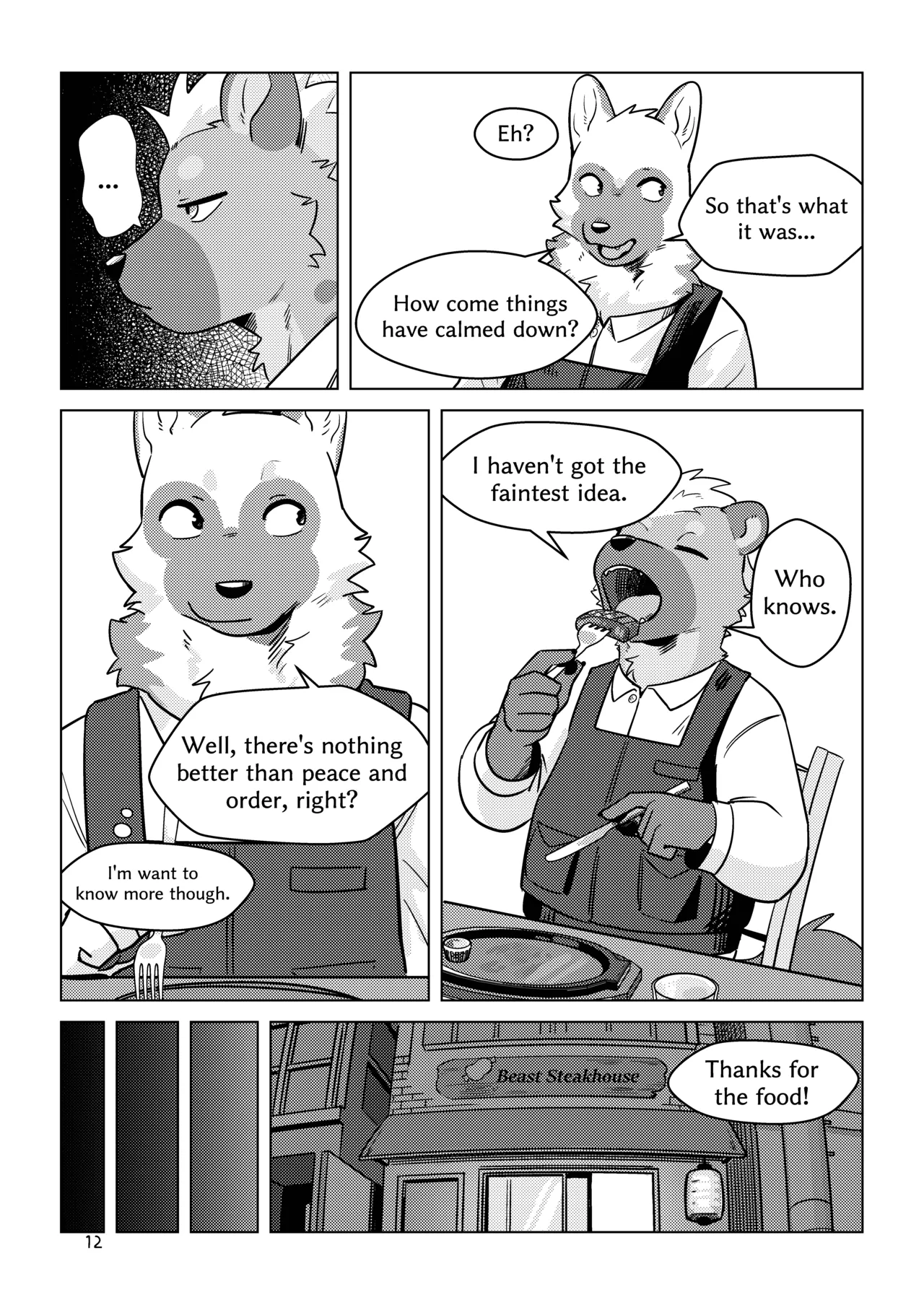 The other side of Beast Town Volume 1 page 11 full