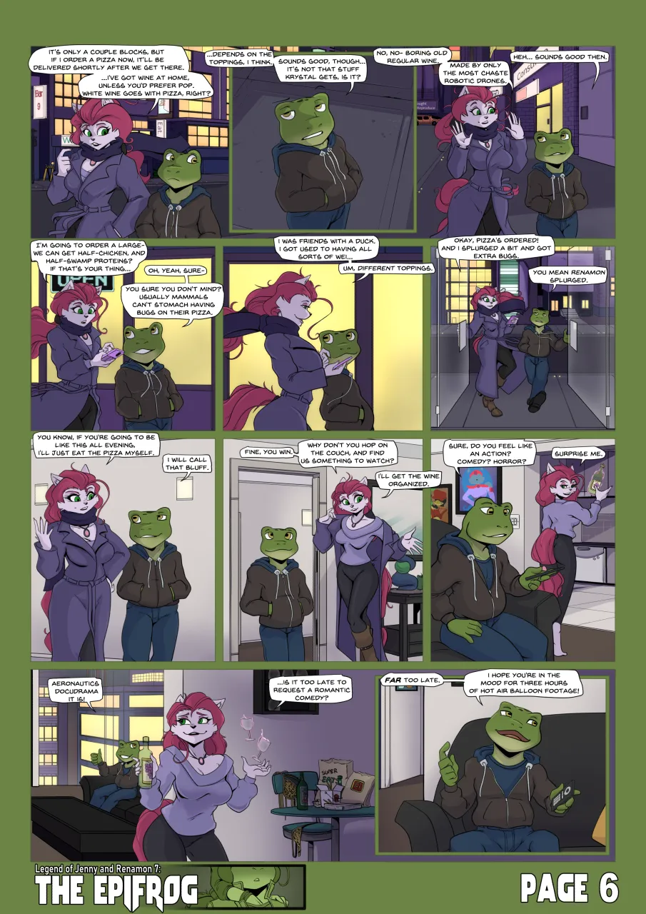 The Legend of Jenny and Renamon 7: The Epifrog page 6 full