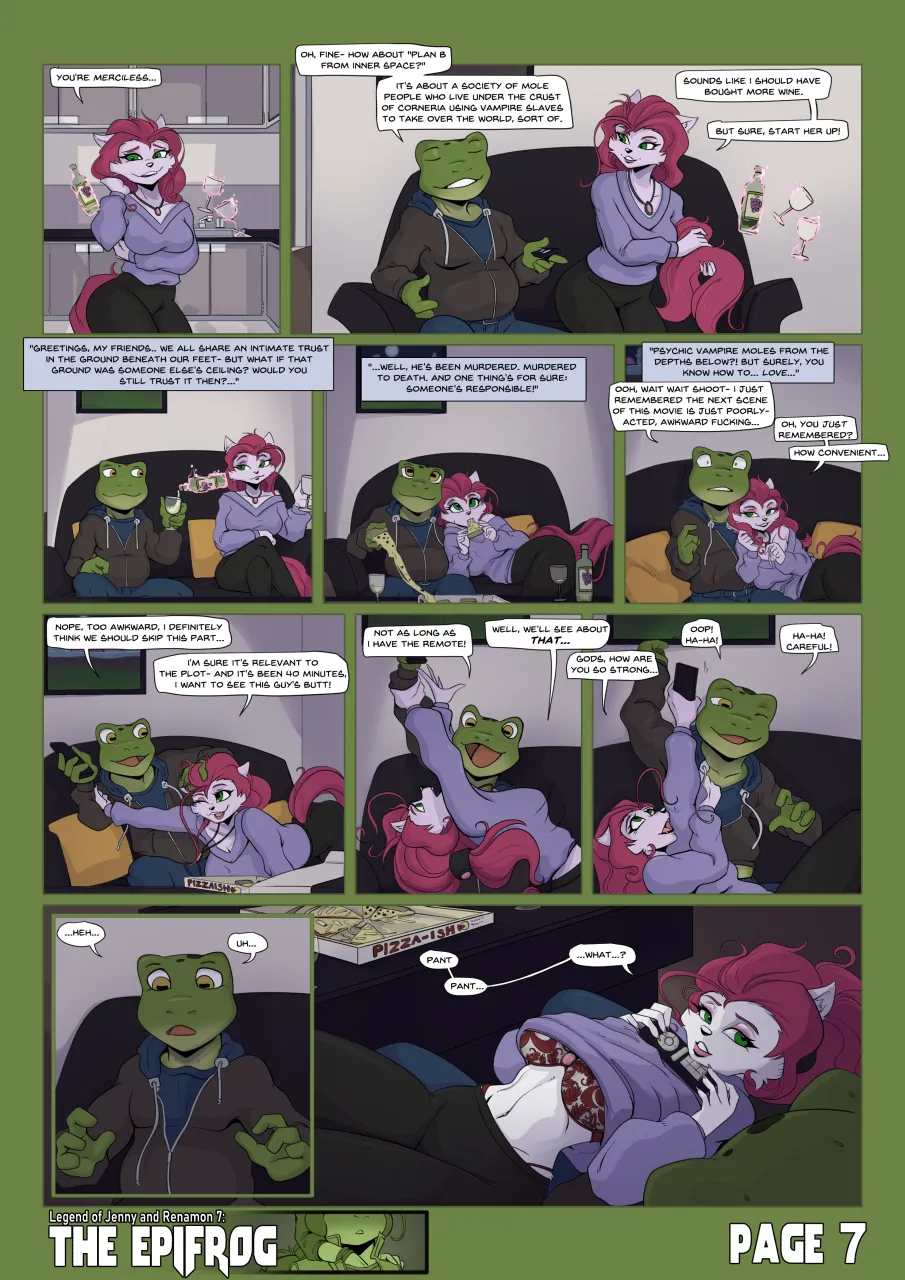 The Legend of Jenny and Renamon 7: The Epifrog page 7 full