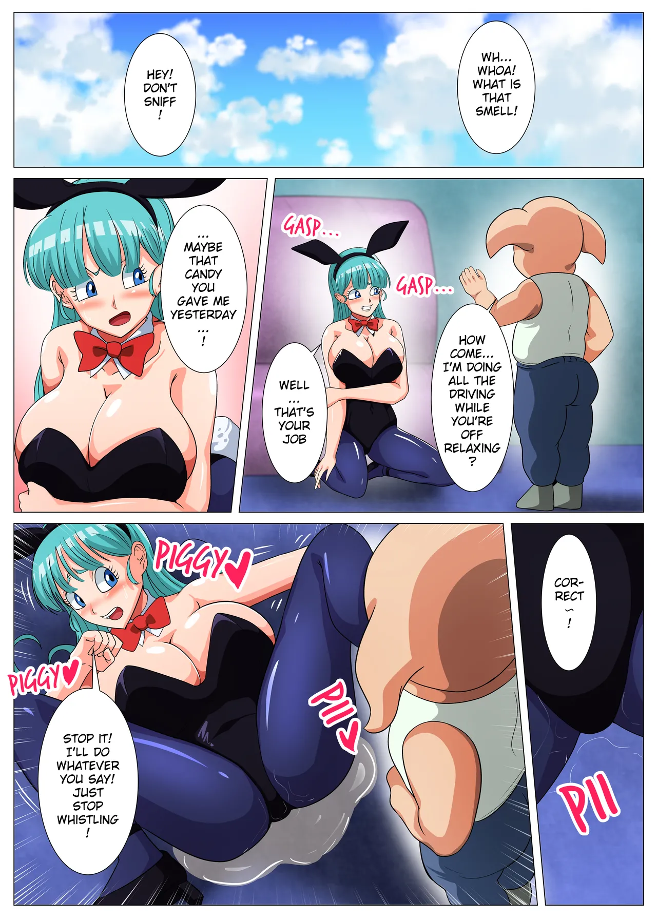 Sukebe na Buta no Ecchi na Sakuryaku | The Naughty Tricks of a Perverted Pig page 5 full