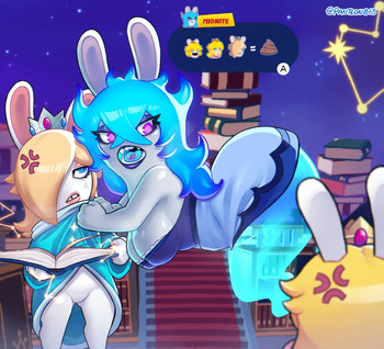 [Panteon013] 🐰🐰👸VS👻 (Mario + Rabbids) cover