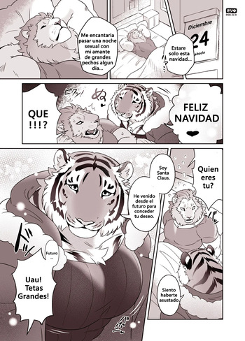 [Kiriyu] Jugando Con Santa Ramchan❤ - Play with Santa Ramchan❤ [Español] [KarugaruCalgarok] cover