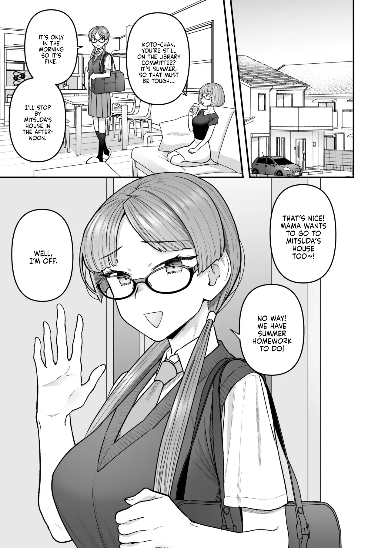Iinchou to Mitsuda-kun Soushuuhen 1 + alpha | The Class President and Mitsuda-kun Compilation 1 + alpha page 5 full