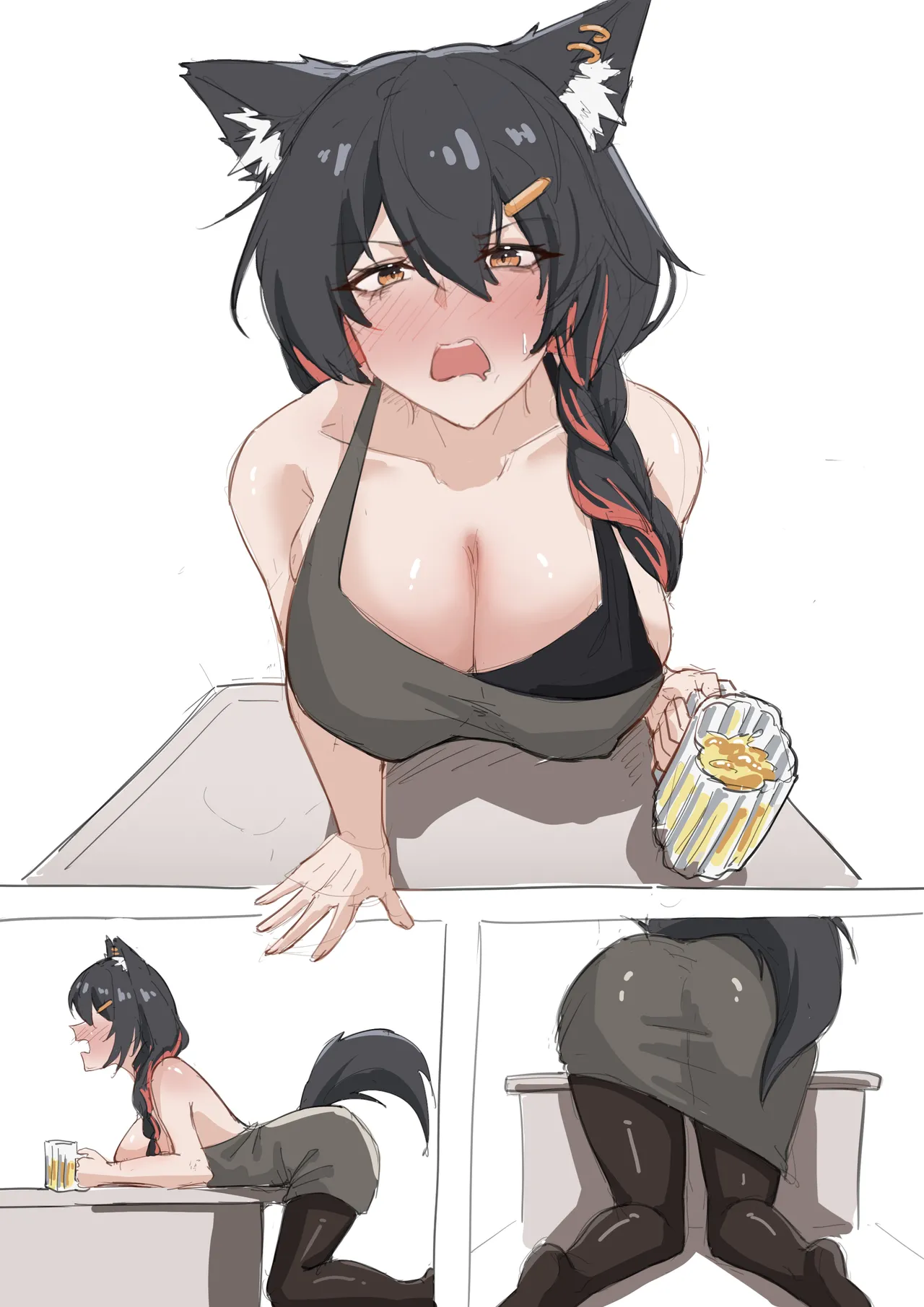 为了致歉请了隔壁的德克萨斯小姐（？）喝酒#2 page 1 full
