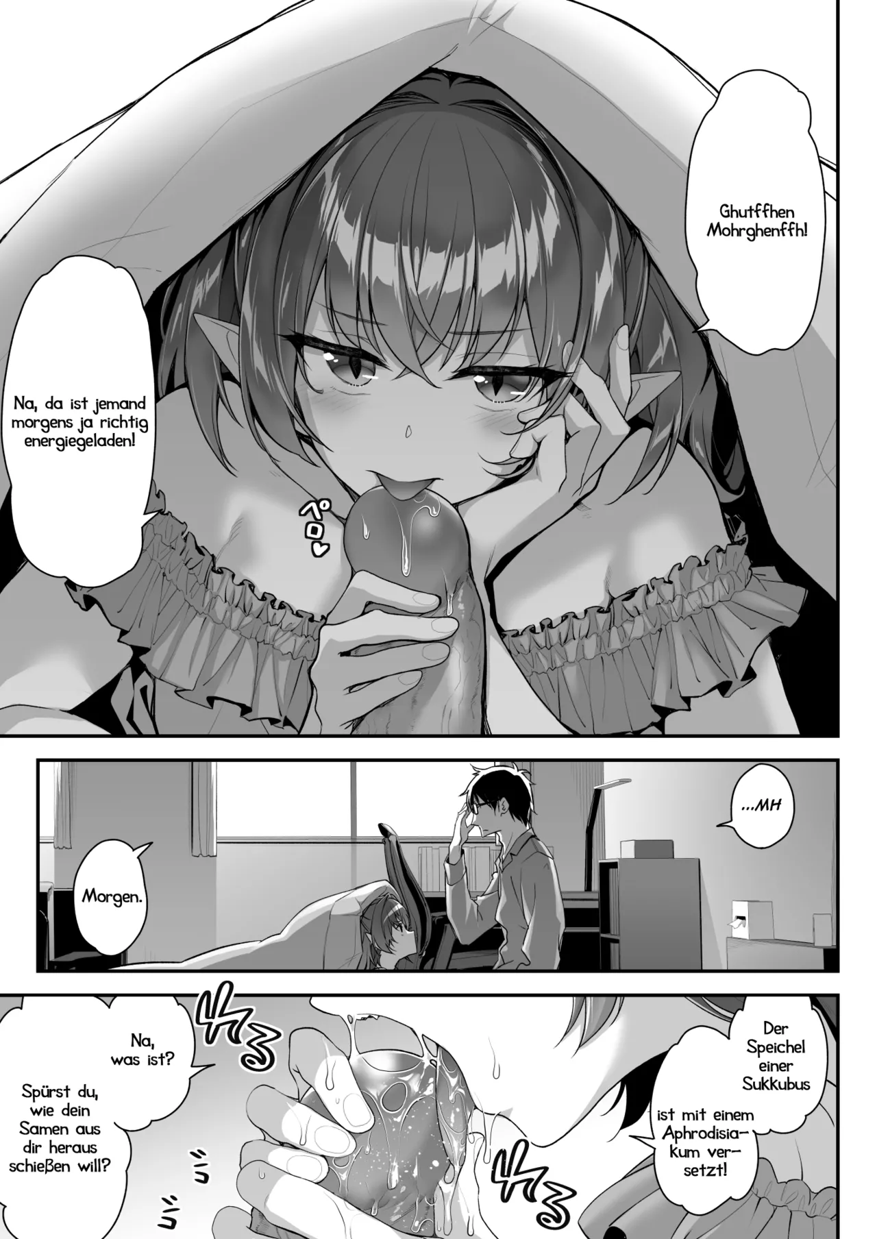 Zako Succubus-chan wa Semen ga Hoshii no! | Grüne Sukkubus auf Samenkurs! page 10 full