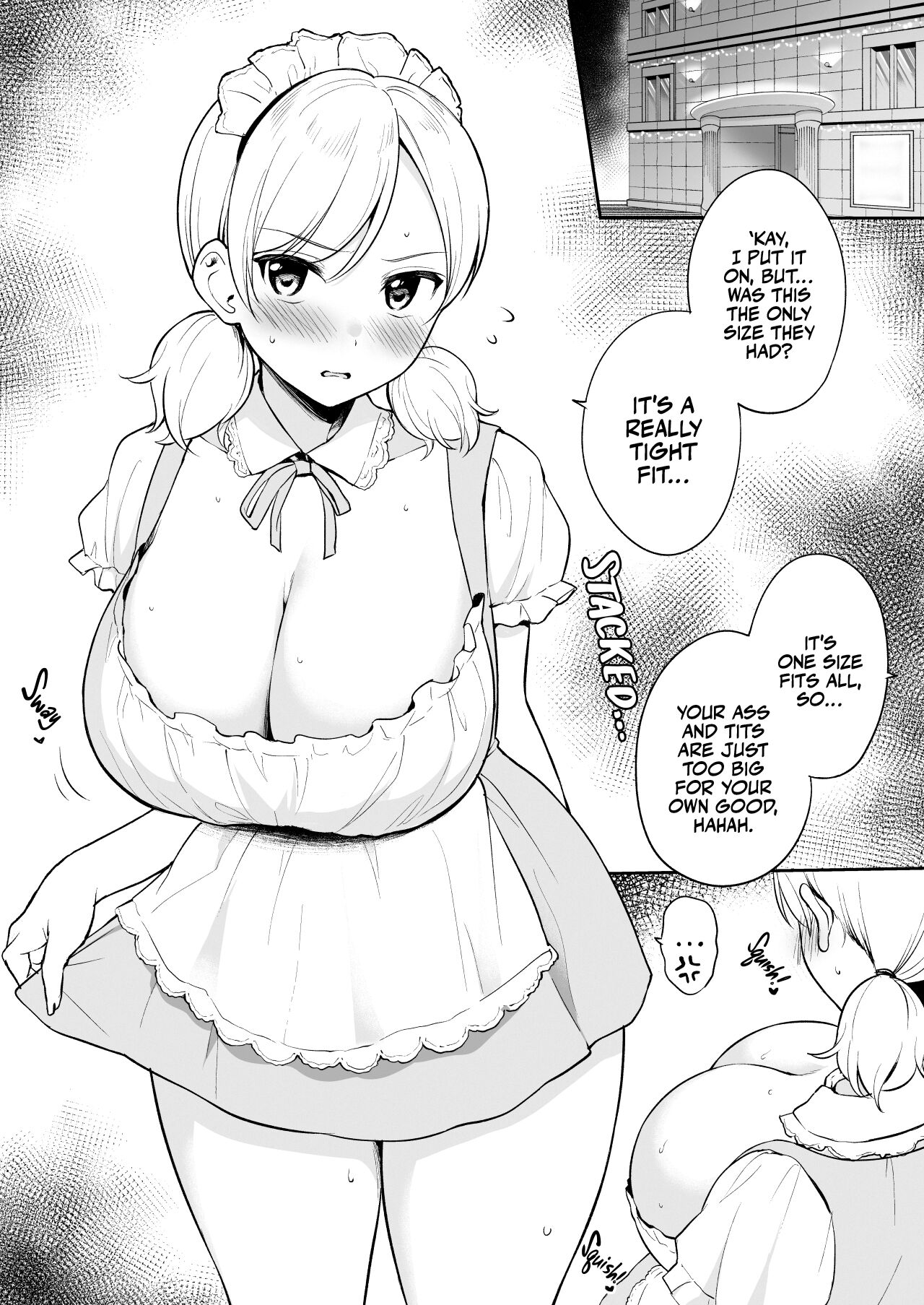 Sena-chan ni Donki no Maid Fuku o Kisete Cosplay Ecchi | Cosplay Sex with Sena-chan Who's Wearing A Maid Outfit from Donki page 2 full