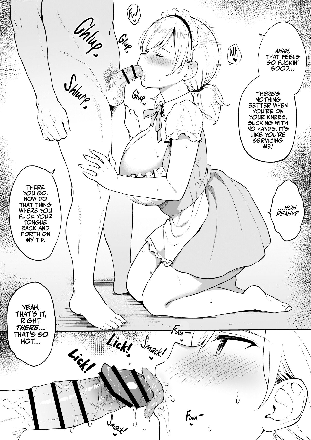 Sena-chan ni Donki no Maid Fuku o Kisete Cosplay Ecchi | Cosplay Sex with Sena-chan Who's Wearing A Maid Outfit from Donki page 4 full