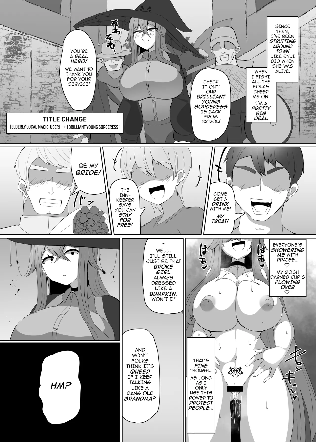 The House of Evil Class Change 2  Arachne-Witch page 12 full