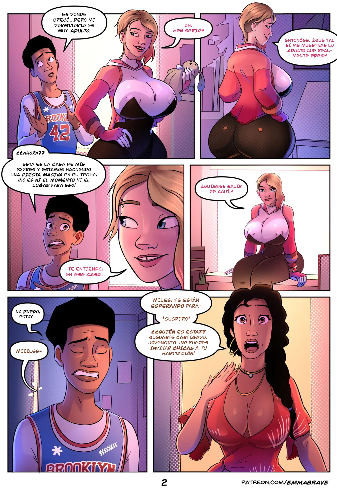 Spiderverse +18 page 3 full