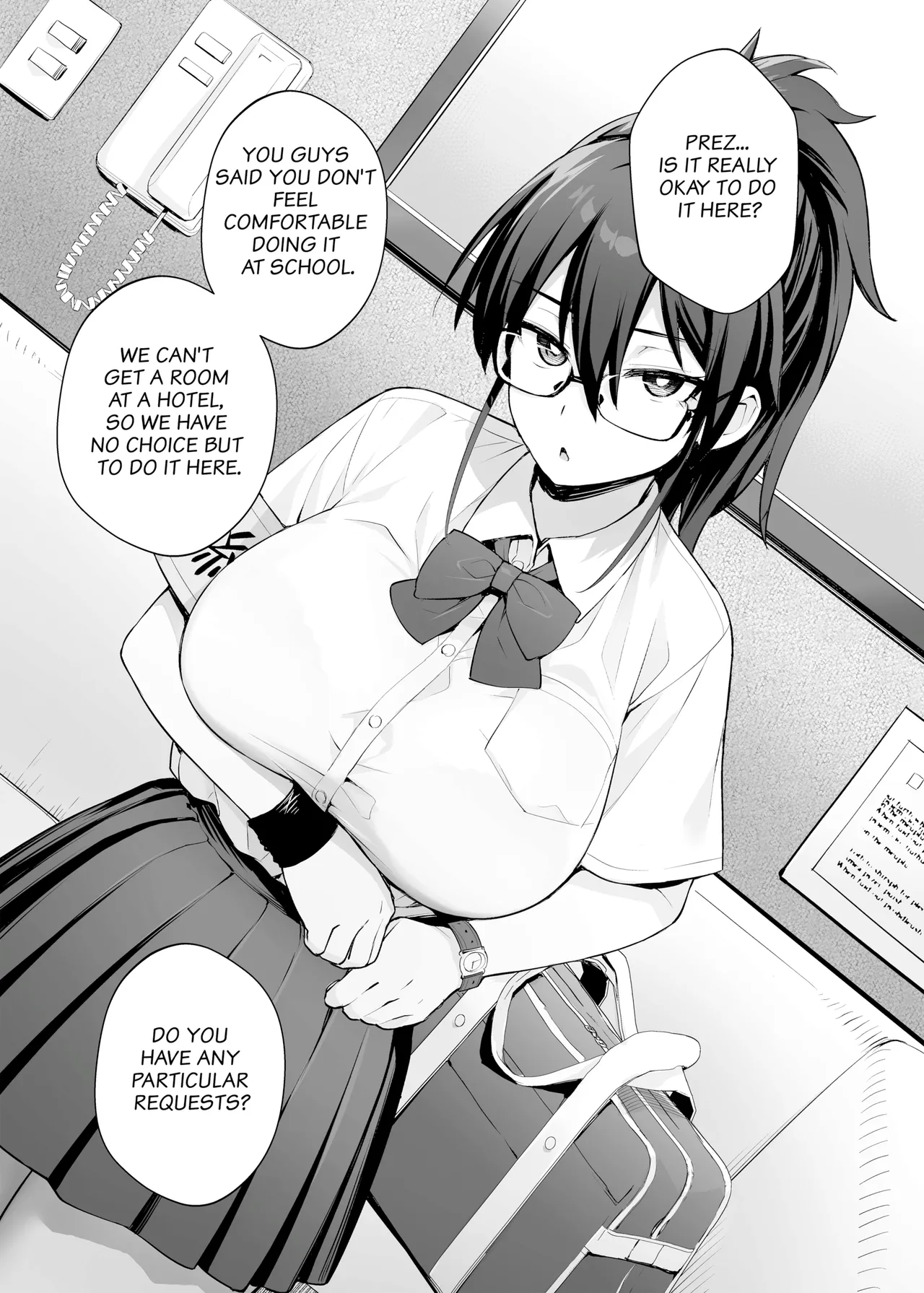 Atarashii Fuuki Iinchou wa Kyonyuu Sugiru Ken 2 | About the New President of the Disciplinary Committee's Huge Tits 2 page 12 full