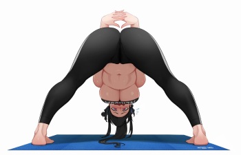 [Myth1carts] Nerissa Yoga Pants (Hololive English) cover