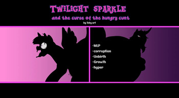 [Tobyart] Twilight sparkle and the curse of the hungry cunt cover