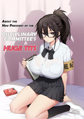[TRY] Atarashii Fuuki Iinchou wa Kyonyuu Sugiru Ken  | About the New President of the Disciplinary Committee's Huge Tits  [English] [Decensored] cover
