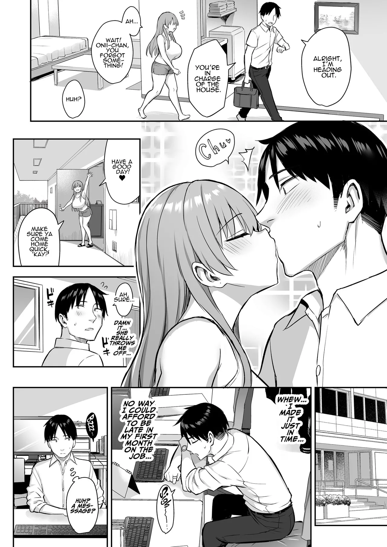 Moto InCha no Kyonyuu Yariman Imouto ga Erosugite, Onii-chan wa Mou...!! 4 | I Can't Handle My Former Bookworm Little Sister Now That She's a Slut!! 4 page 12 full