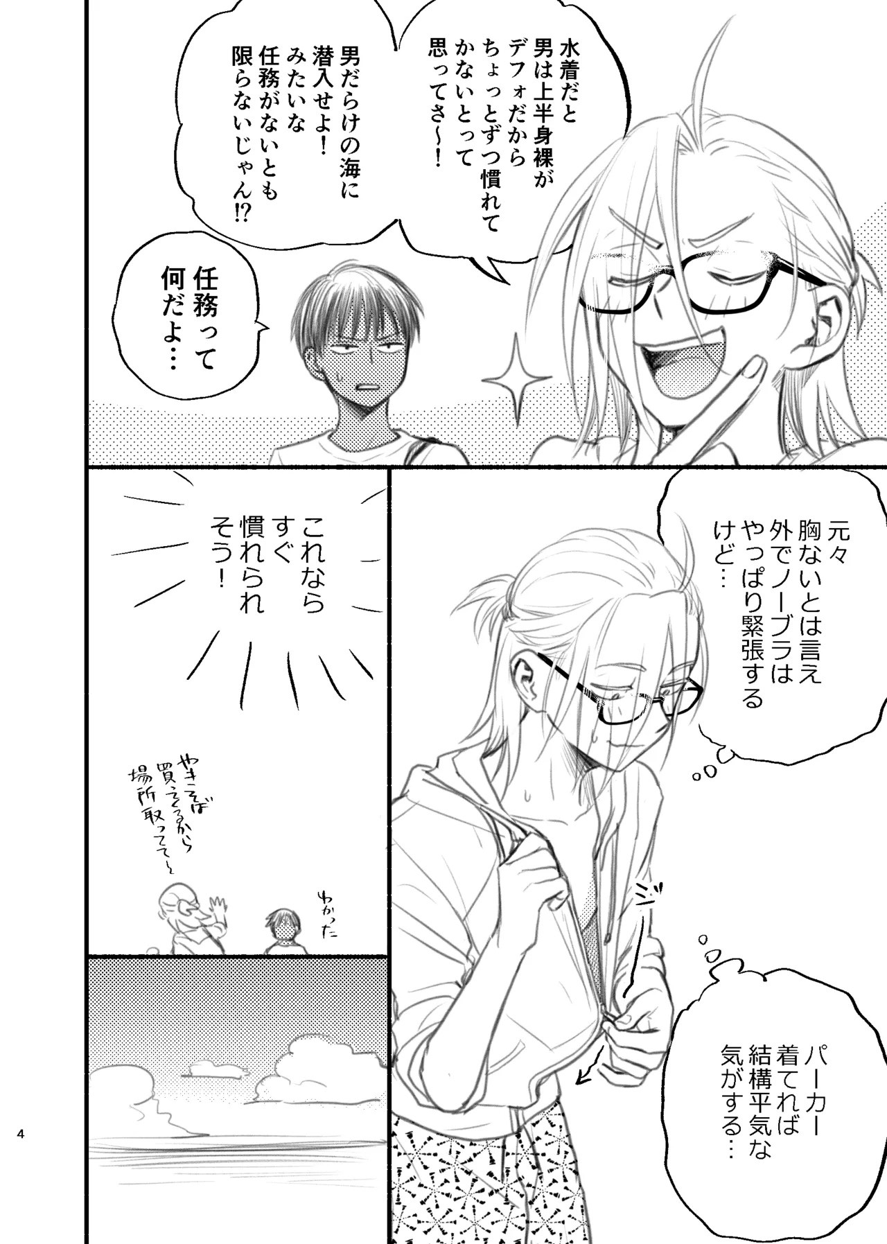 男水着チャレンジの本 page 4 full