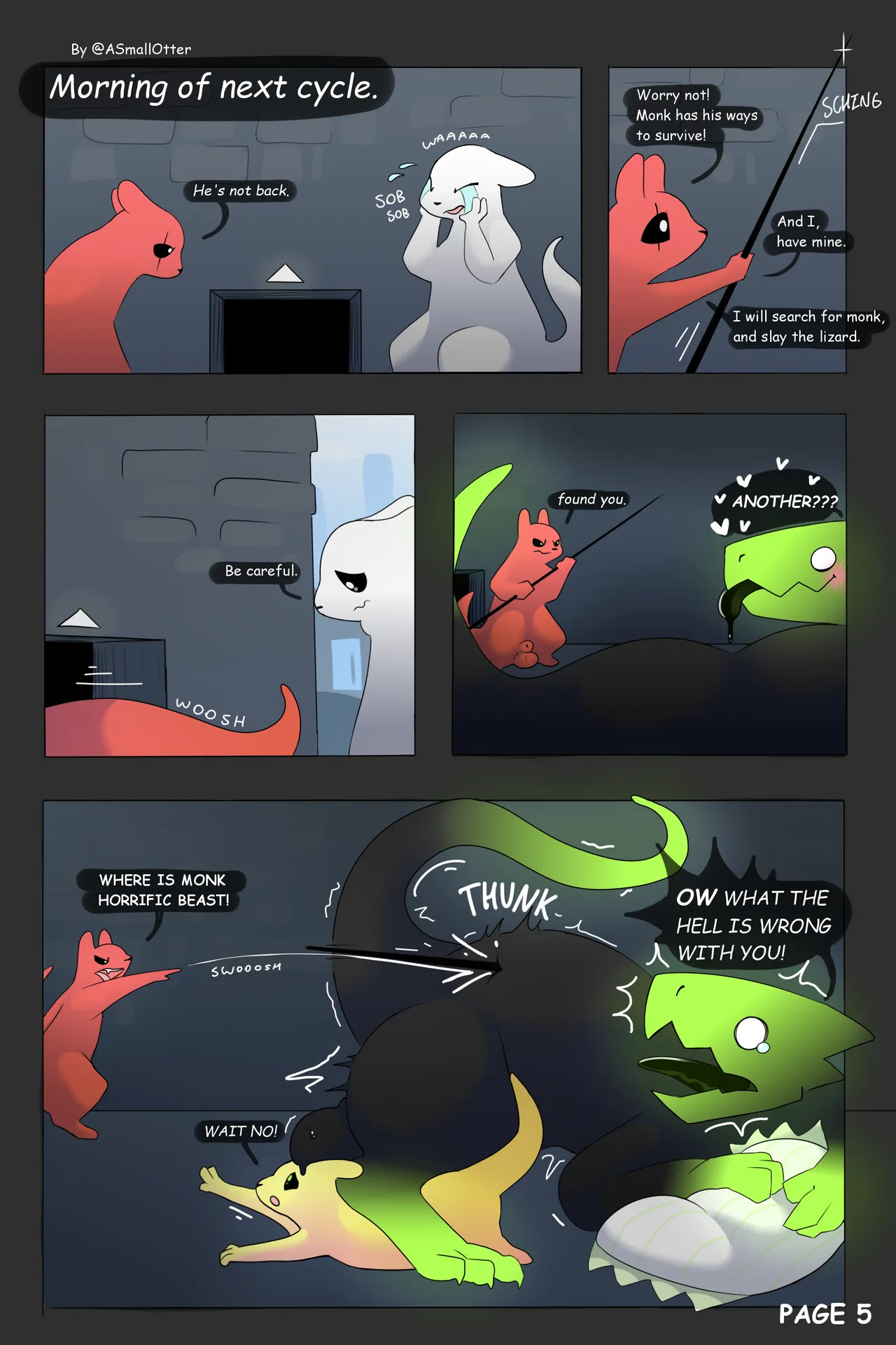 Into the Lizard's Den page 5 full