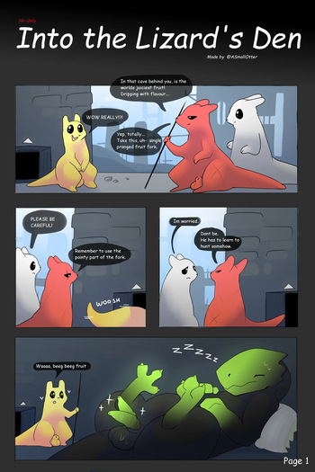[ASmallOtter] Into the Lizard's Den cover