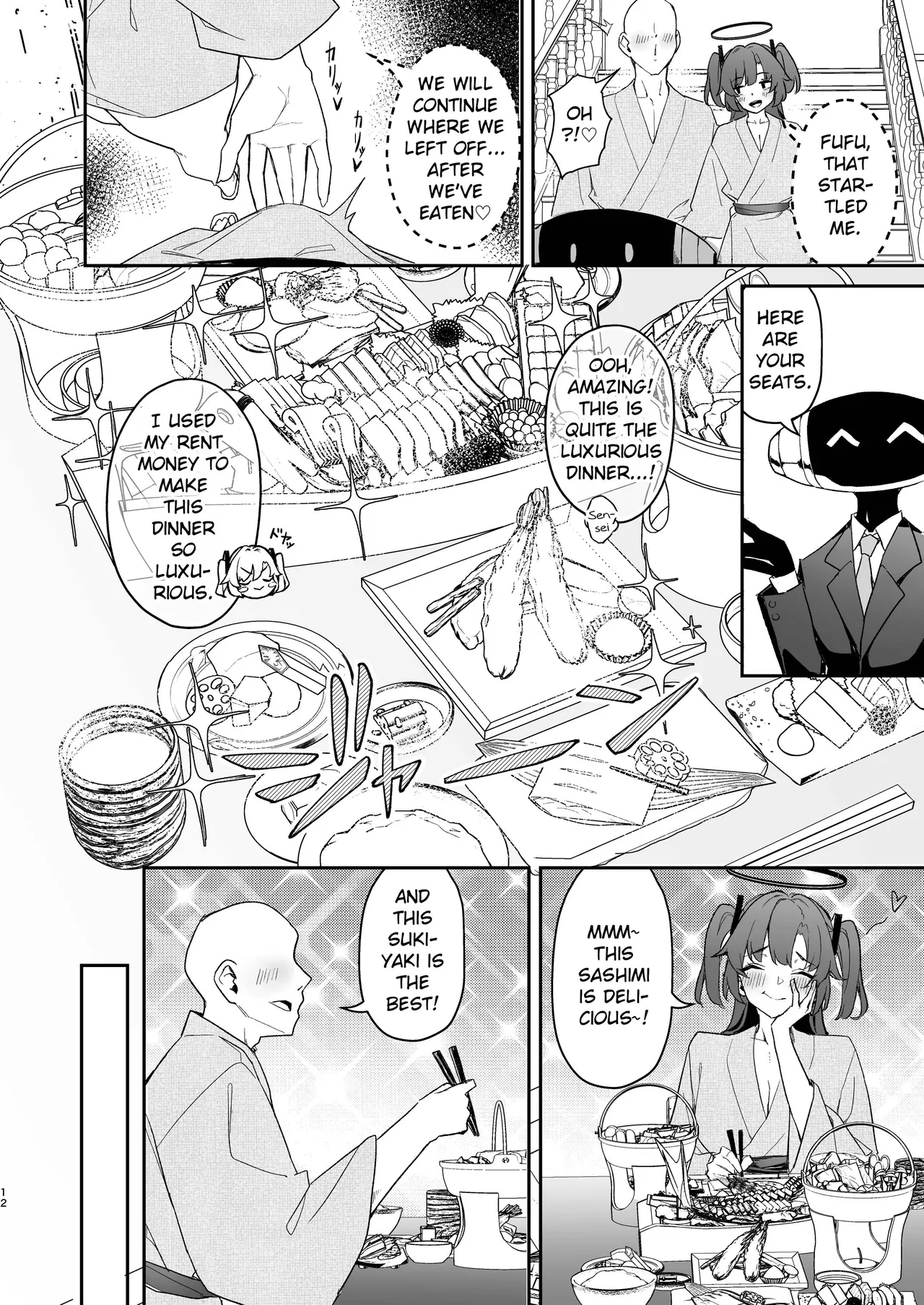 Seminar Kaikei wa Ecchi ga Shitai. Onsen Hen Kouhen - The accountant at seminar wants to have sex. Hot Springs Arc Part 2 page 11 full