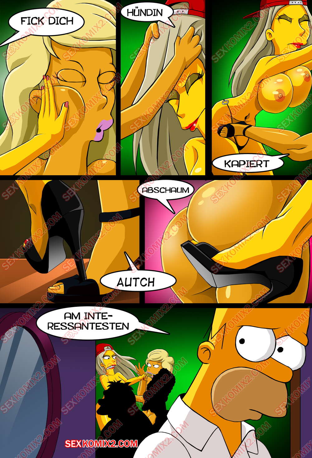 Simpsons. Abenteuer von Anastasia. Treffen Sie mich Springfield. by sexkomix2.com page 12 full