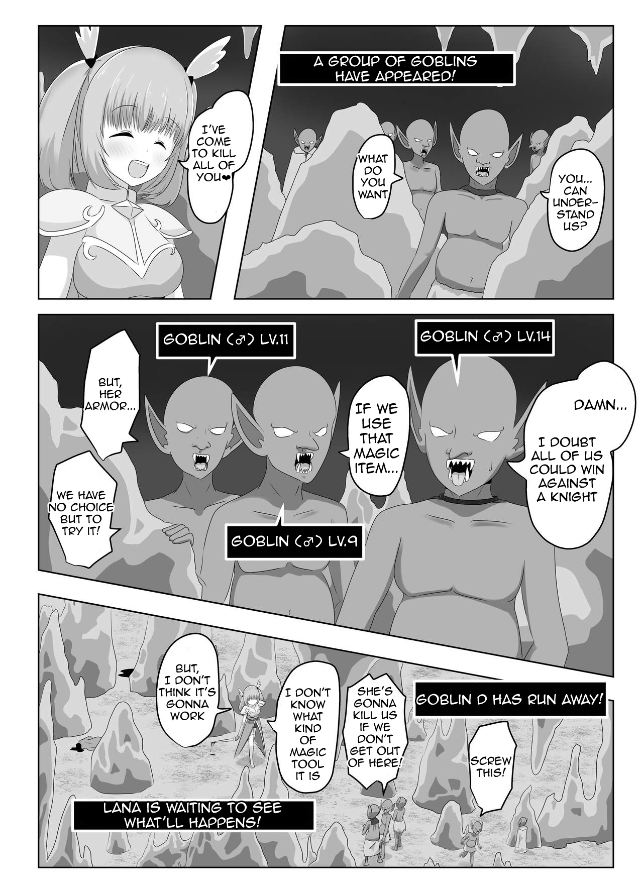 The Female Knight Who Lost Everything To Goblins page 11 full