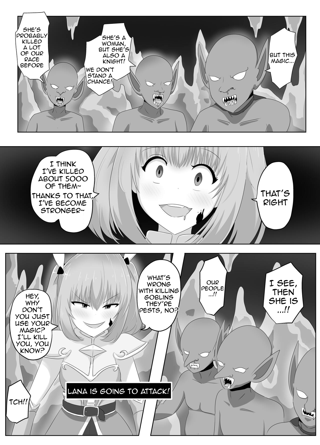 The Female Knight Who Lost Everything To Goblins page 12 full