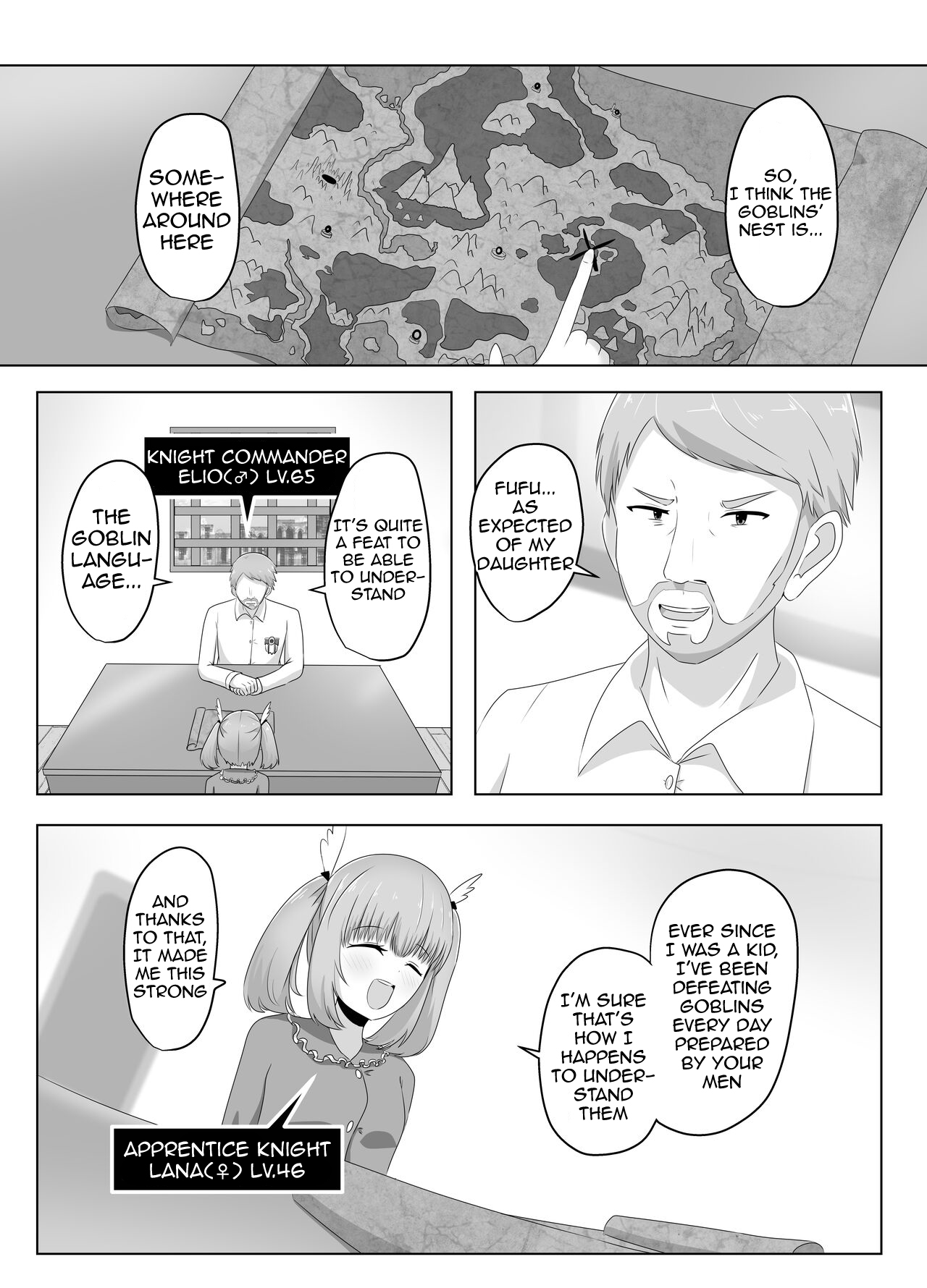 The Female Knight Who Lost Everything To Goblins page 3 full