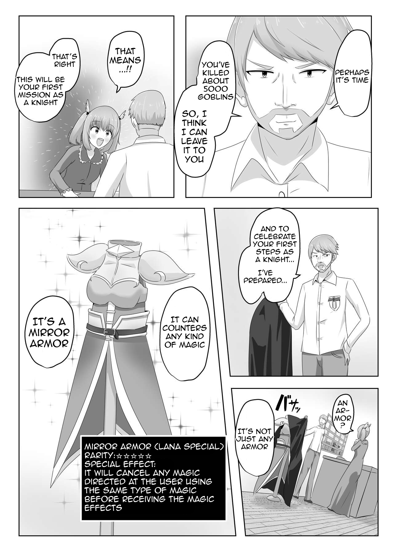 The Female Knight Who Lost Everything To Goblins page 4 full