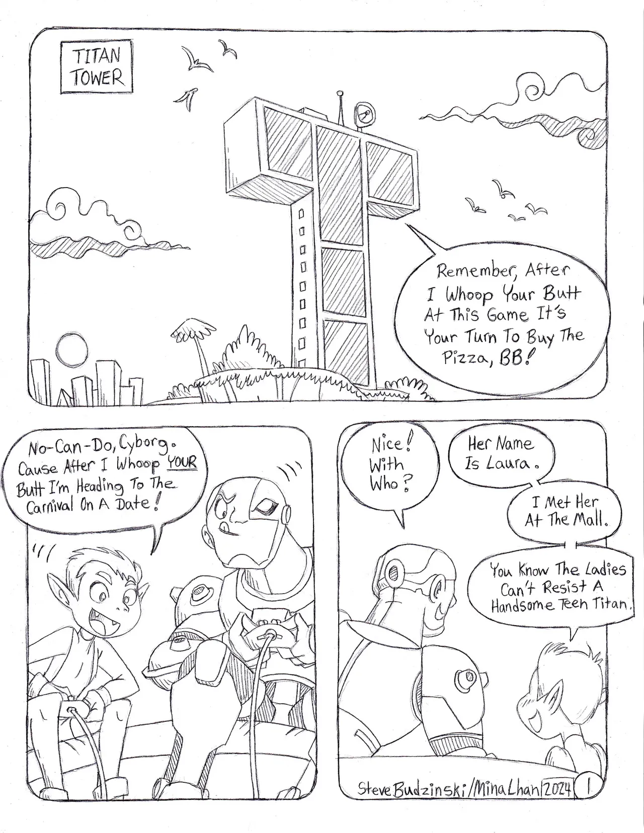 Carnival Caper page 1 full