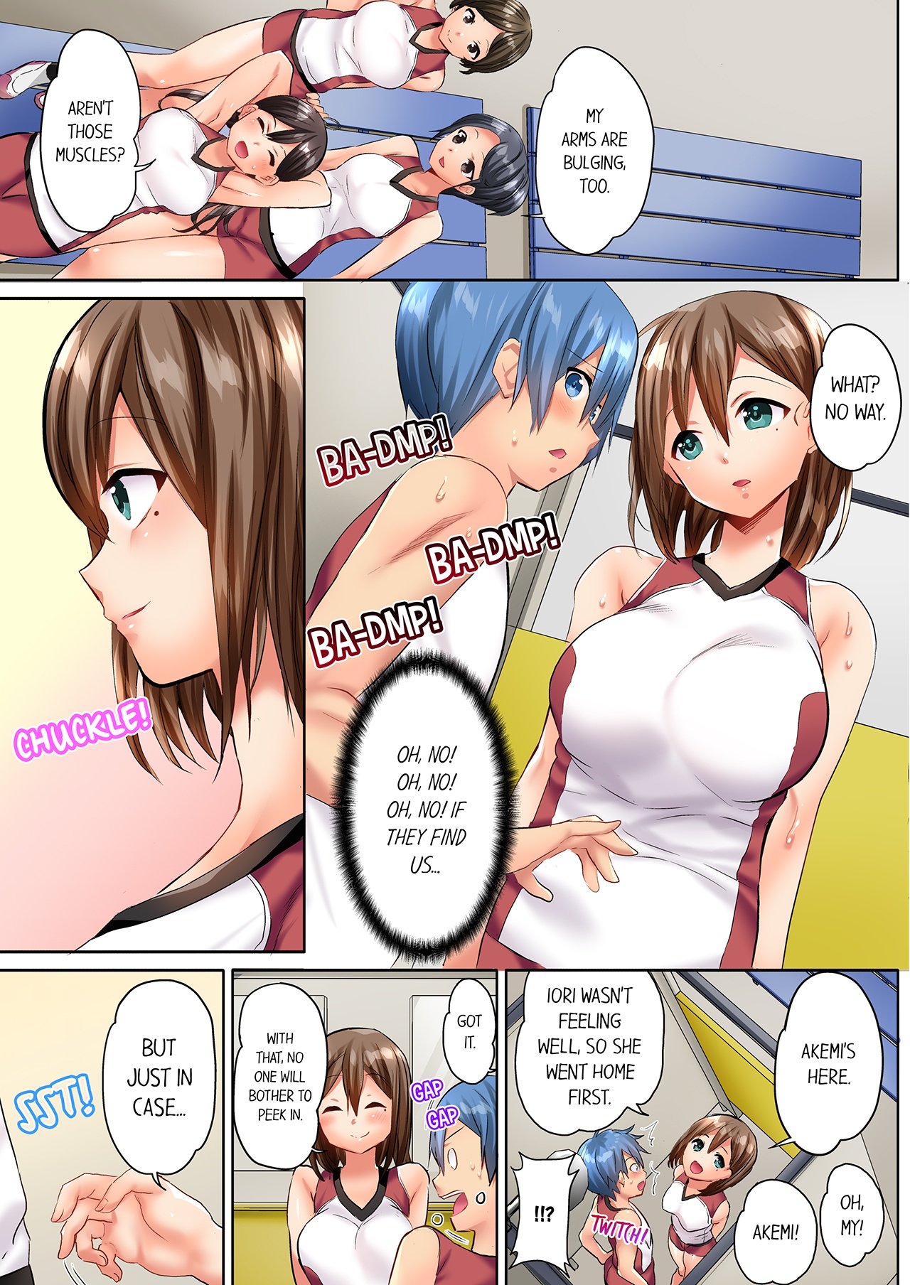 Hitozuma Volley-bu no Asedaku SEX ~Shower Abinagara Mitchaku Shichau? 1-4 | Married Women's Volleyball Club Sweaty Sex - We're Being Glued Together While Taking A Shower? 1-4 page 10 full
