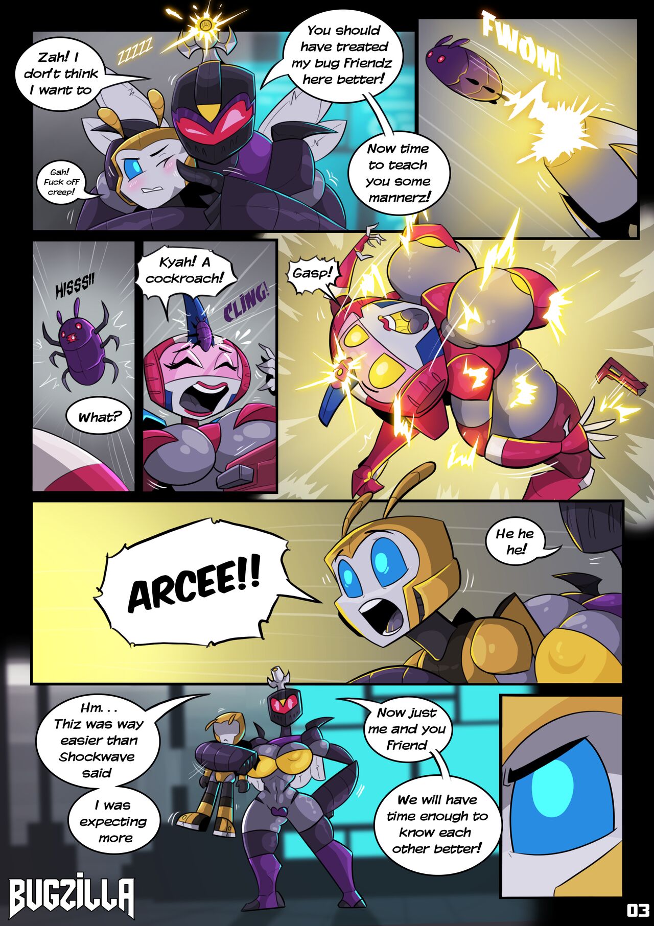 Bugzilla's The Transformers - Pilot Episode page 5 full