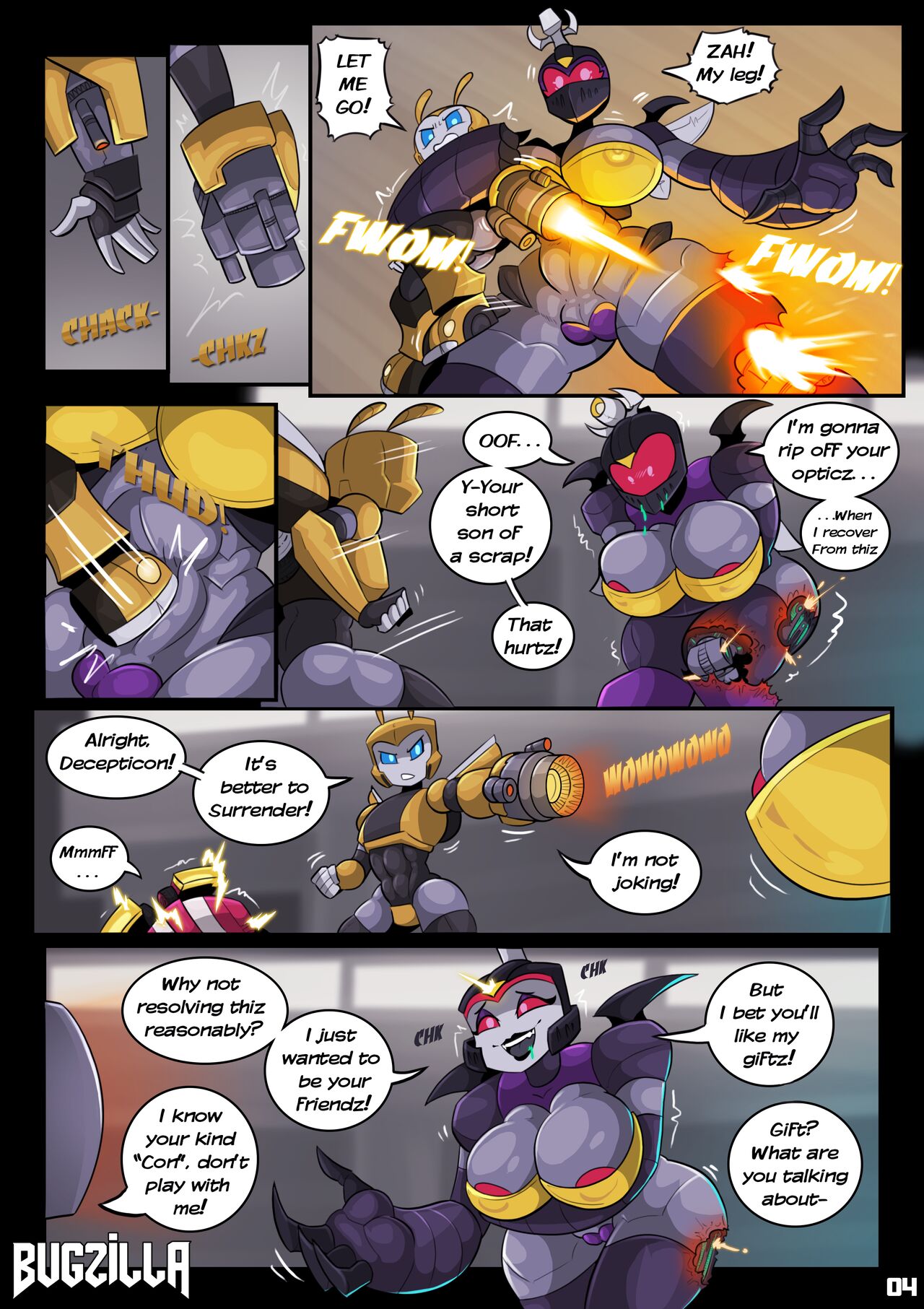 Bugzilla's The Transformers - Pilot Episode page 6 full