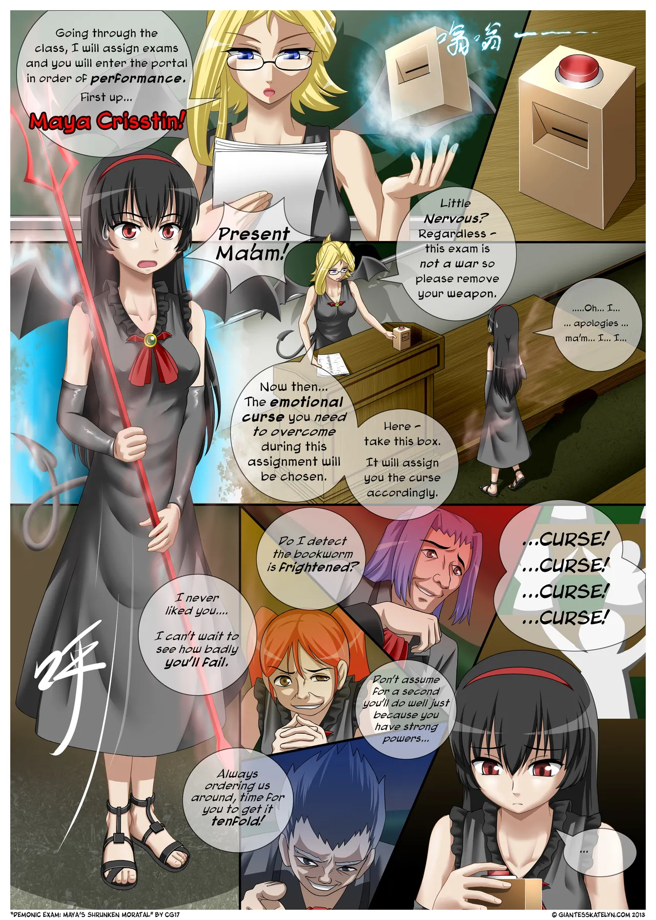 Demonic Exam 1-6 page 5 full