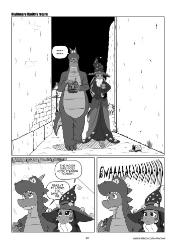 [Pia-Sama] Nightmare Rarity Returns (My Little Pony: Friendship is Magic) [Ongoing] cover