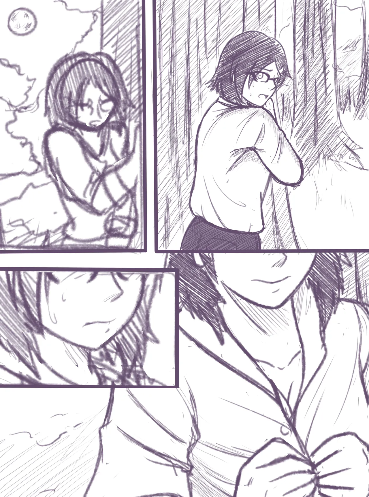 April Collins Sketch Comic page 2 full