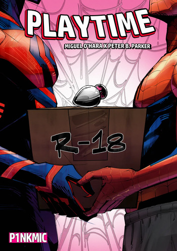[P1NKMIC] Playtime (Miguel O'Hara x Peter B. Parker, Spiderdads) cover