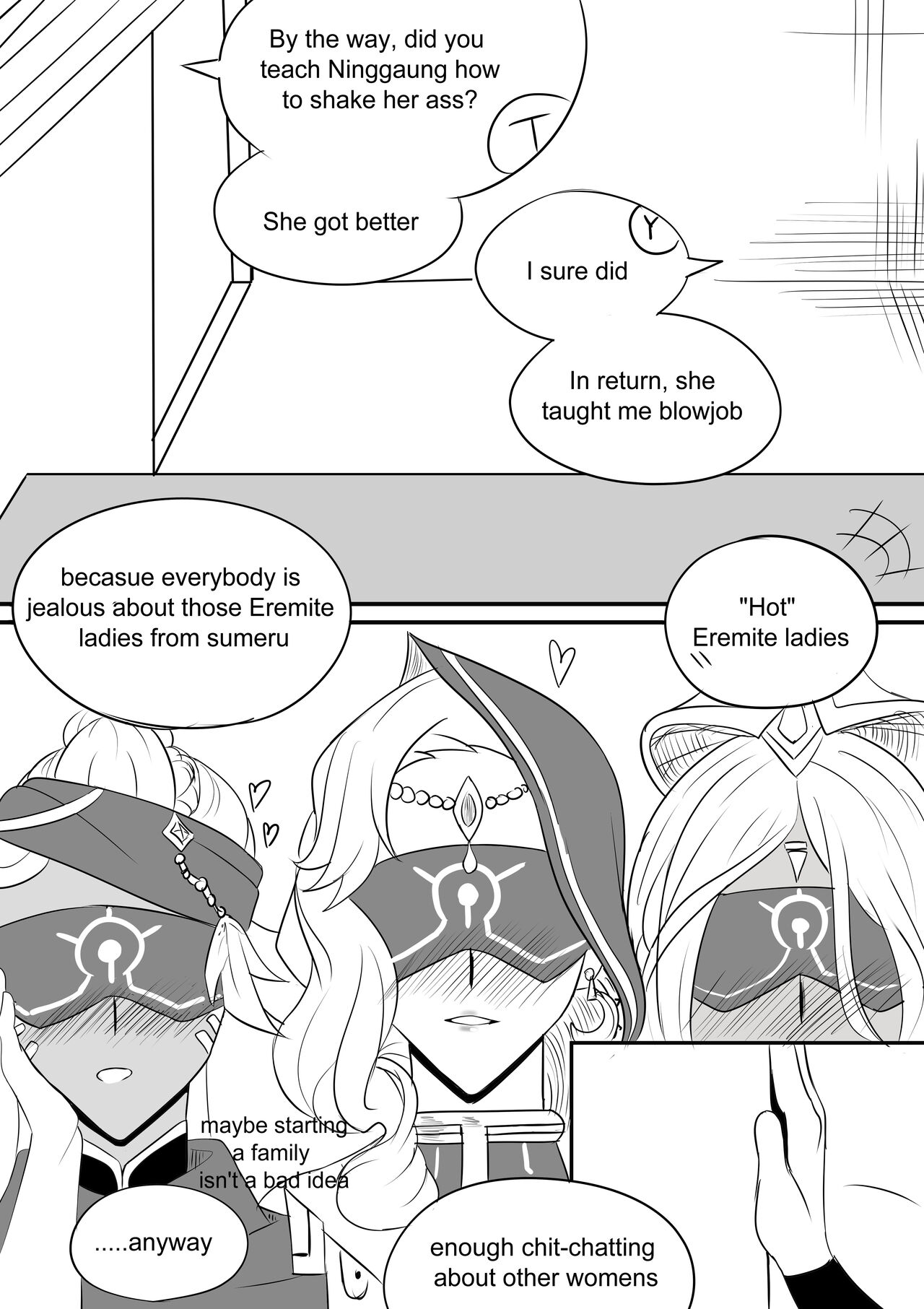 Genshin Harem in Liyue: Yelan page 7 full