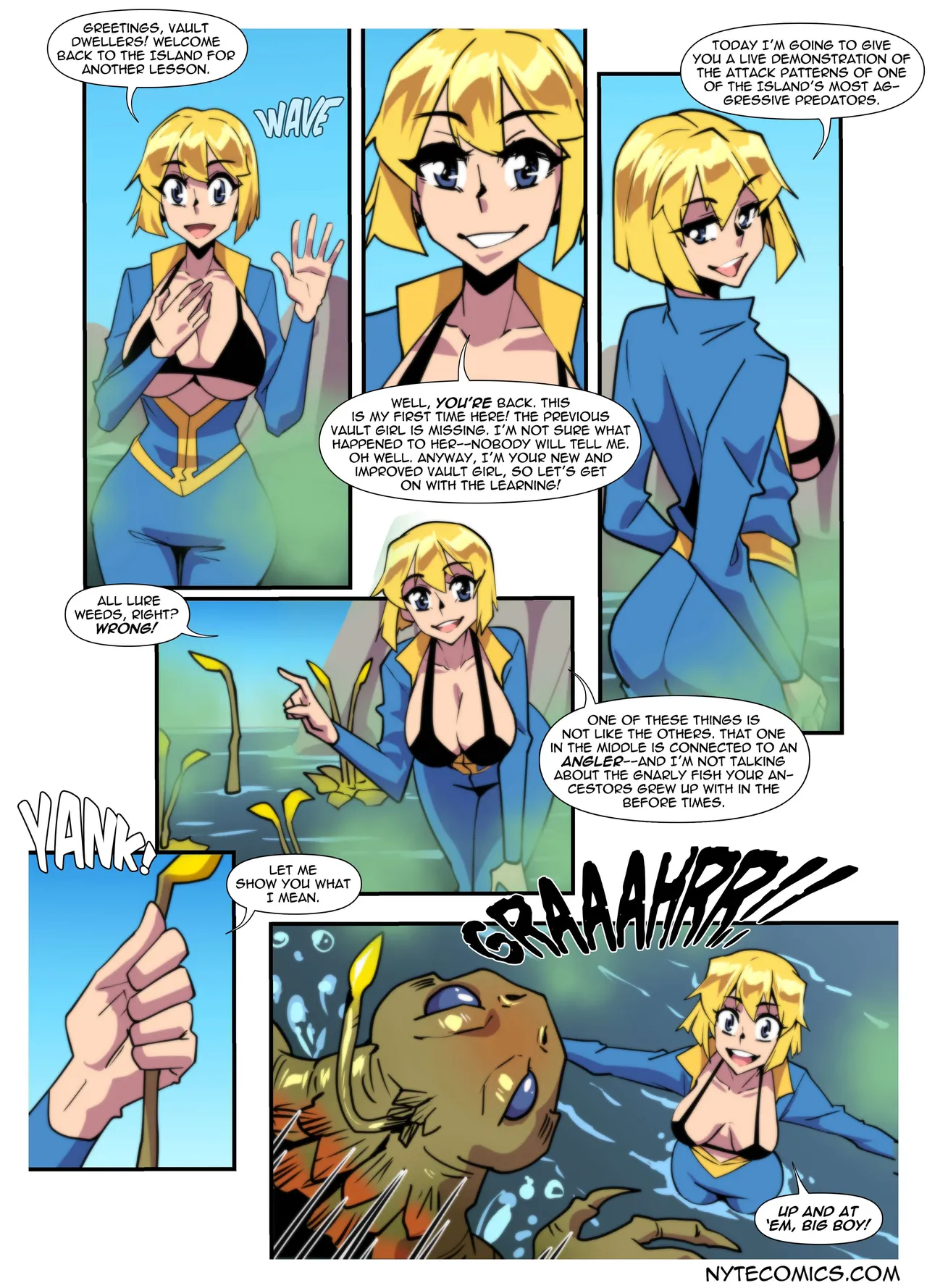 Vault Girl's Lesson Guide: Angler page 2 full