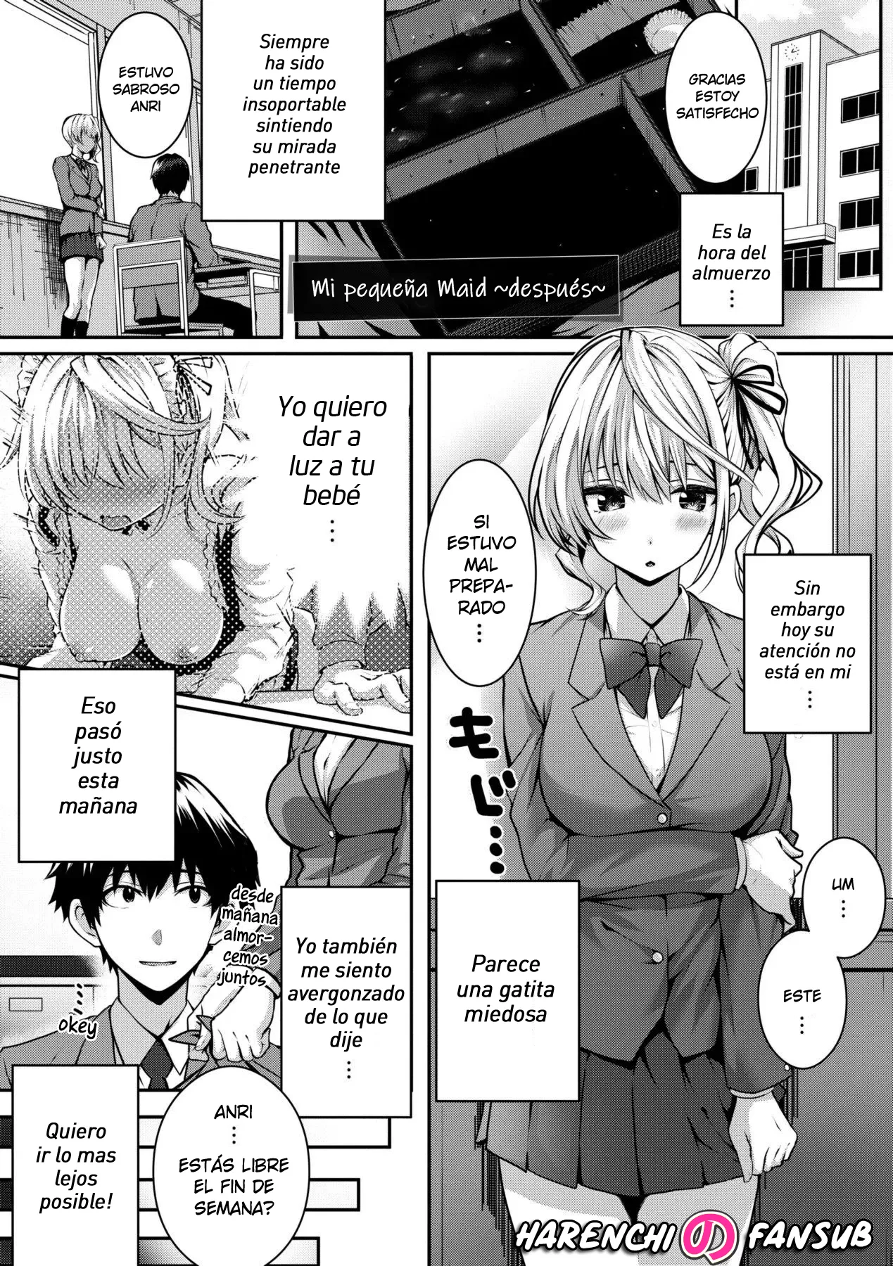 Little My Maid ~after~ | Mi Pequeña Maid ~después~ page 1 full