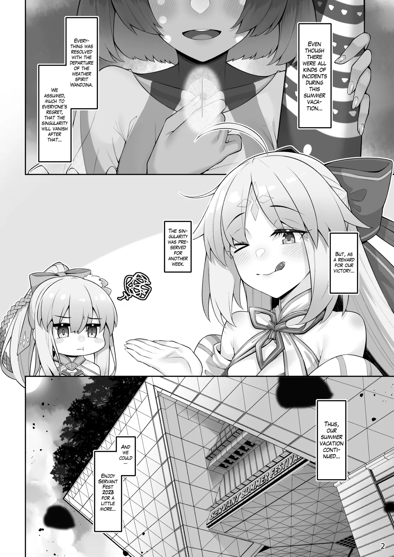 Mizugi Melusine to Iroiro Ecchi Hon | Doing all kinds of lewd things with Melusine in her swimsuit page 3 full