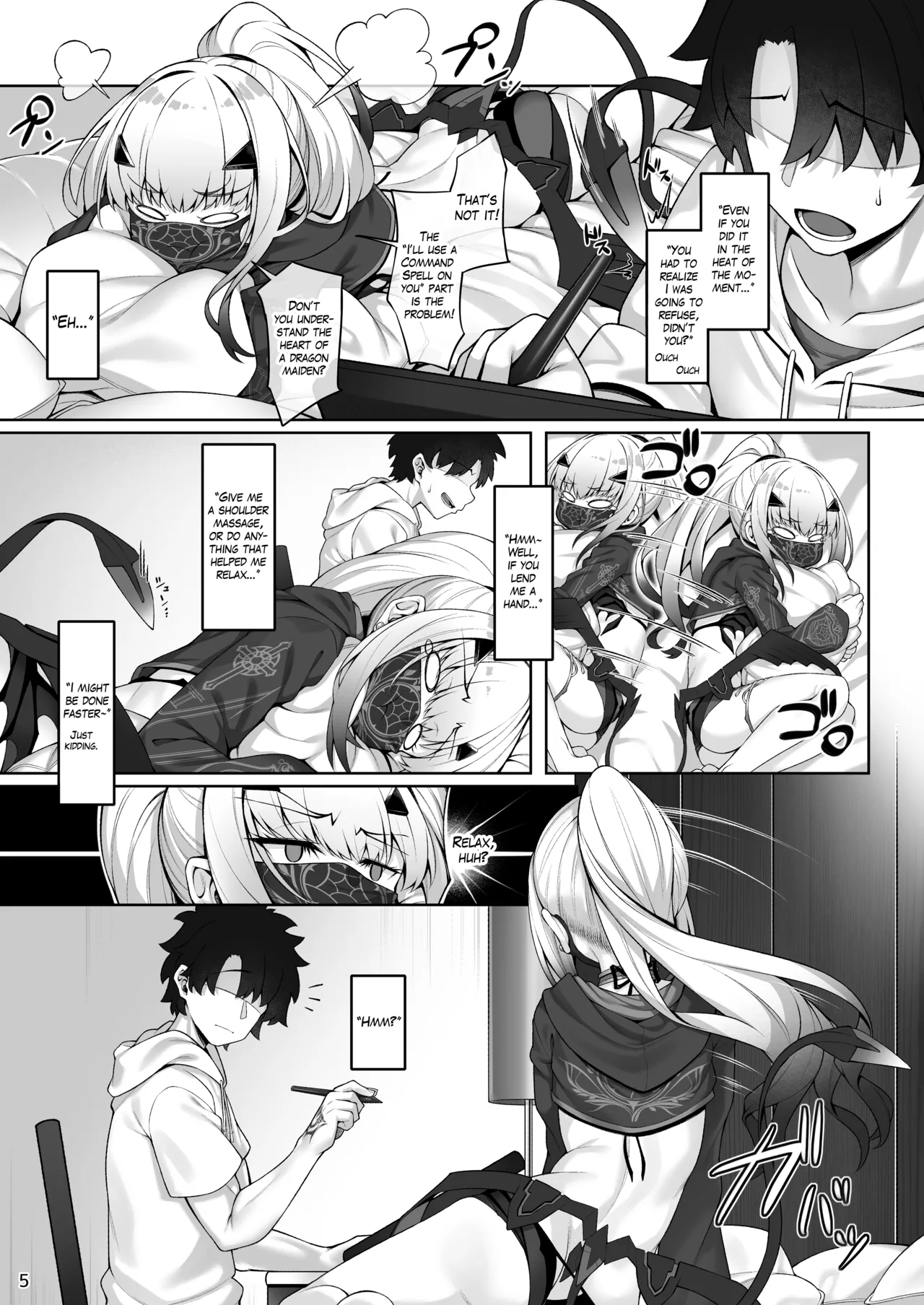 Mizugi Melusine to Iroiro Ecchi Hon | Doing all kinds of lewd things with Melusine in her swimsuit page 6 full