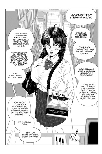[Kusujinn] There's a Strange Bookworm in this Public Library (ongoing) cover