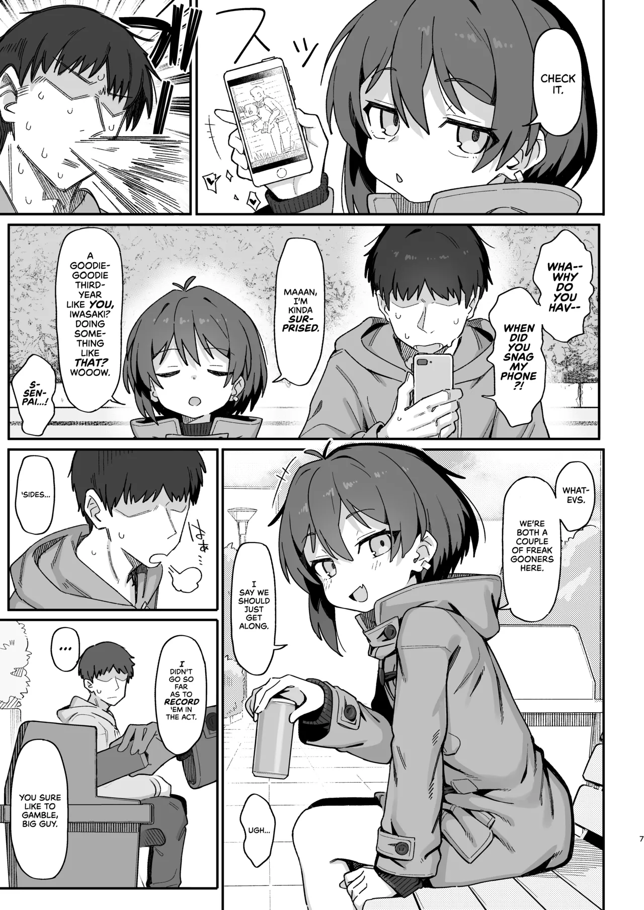 Onozuka-senpai wa Warui Hito | Onozuka-senpai Is A Very Bad Girl page 6 full